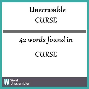 Unscramble curcea .